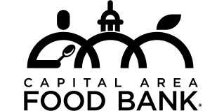Capital Area Food Bank logo : Brand Short Description Type Here.