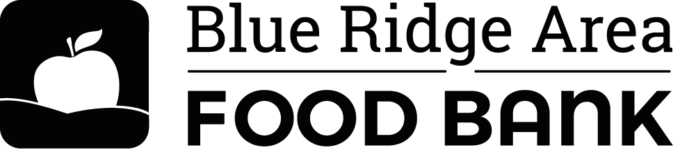 Blue Ridge Area Food Bank logo : Brand Short Description Type Here.