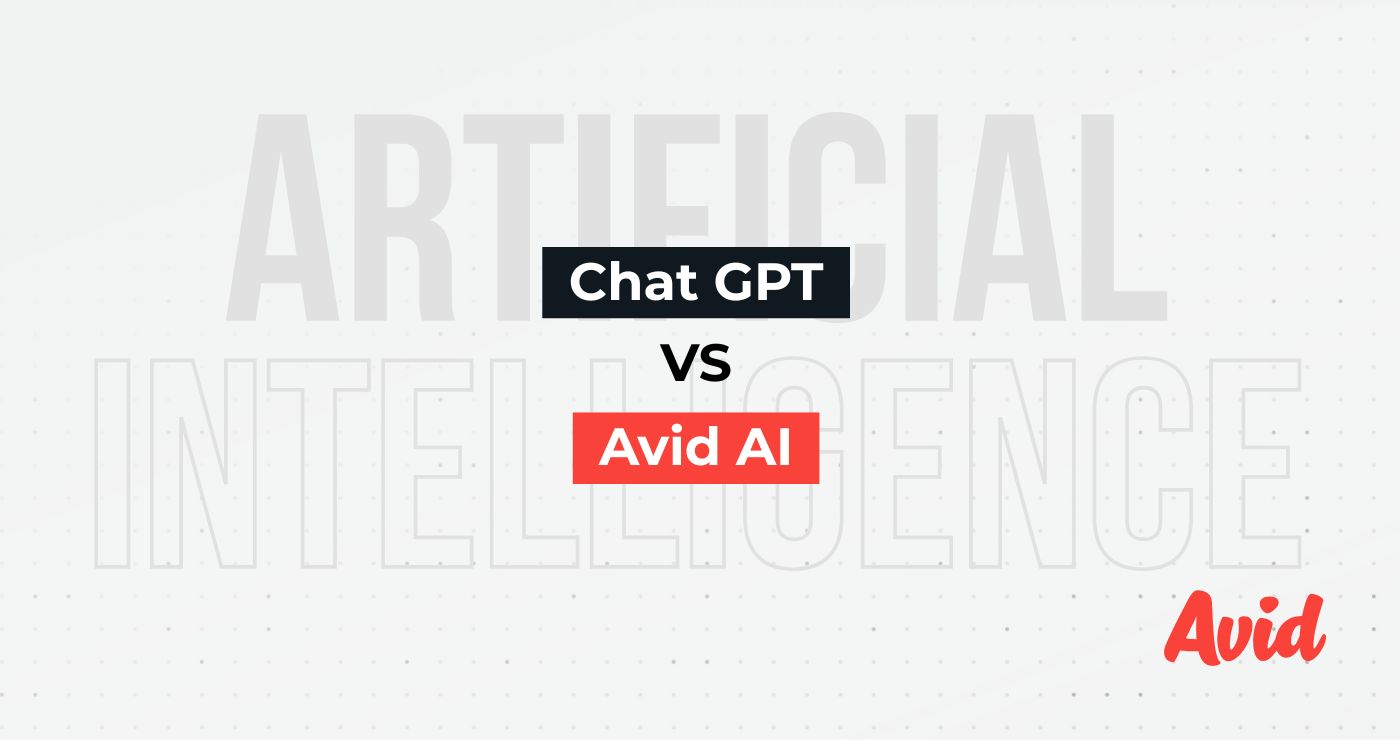 ChatGPT vs Avid: The Difference Between Helpful AI and Fundraising Intelligence